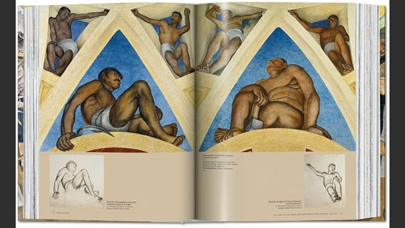 Bild aus dem Buch: "Diego Rivera - Sämtliche Wandgemälde" © Taschen Verlag 