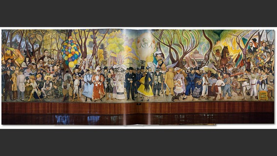 Bild aus dem Buch: "Diego Rivera - Sämtliche Wandgemälde" © Taschen Verlag 