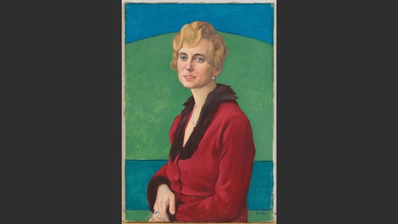 Ottilie W. Roederstein: Irene Holz, geb. Edle von Hofmann, 1919 © Privatbesitz Zürich / Hatje Cantz Verlag 