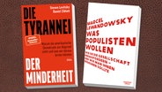 Collage der Buchcover von Ziblatt/Levitsky "Tyrannei der Minderheit" und  Lewandowsky "Was Populisten wollen". © DVA und Kiepenheuer & Witsch 