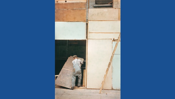 Mondrian Worker, 1954 © Saul Leiter Foundation Foto: Saul Leiter