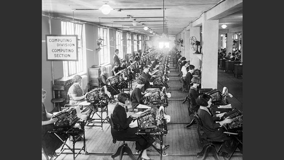 Bild aus dem Buch "The Computer. A History from the 17th Century to Today" © Courtesy of National Photo Company Collection (Library of Congress) 