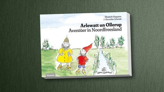 Arlewatt un Ollerup - Aventüer in Noordfreesland von Elisabeth Hagopian und J. Alexander Schmidt (Cover) © dtv 
