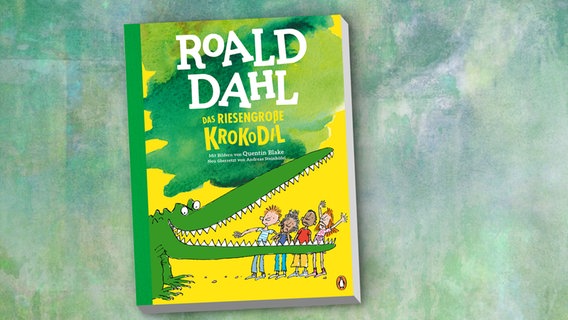 Buchcover: Roald Dahl - Das riesengroße Krokodil © Penguin Verlag 
