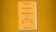 Cover: Christoph Ecker, "Notizen aus einem Lager an der egozentrischen Grenze" © Stirnholz Verlag 