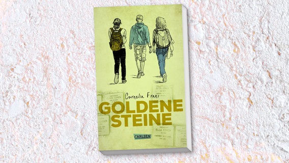 Buchcover: Cornelia Franz - Goldene Steine © Carlsen Verlag 