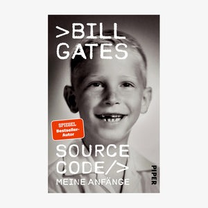 Cover: Bill Gates, "Source Code" Cover: Bill Gates, "Source Code" © Pieper