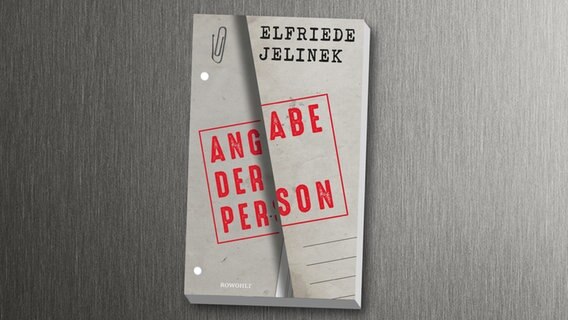 Buchcover: Elfriede Jelinek - Angabe der Person © Rowohlt Verlag 