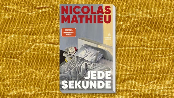 Buchcover: Nicolas Mathieu, "Jede Sekunde" © Hanser Berlin 