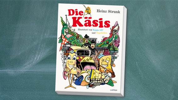 Cover von "Die Käsis" von Heinz Strunk © Lappan Verlag 