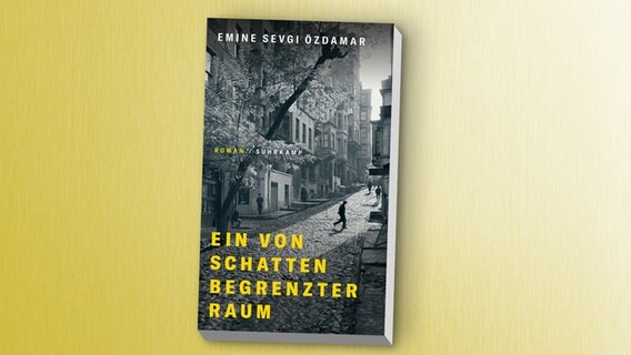 Emine Sevgi Özdamar: "Ein von Schatten begrenzter Raum" (Cover) © Suhrkamp 