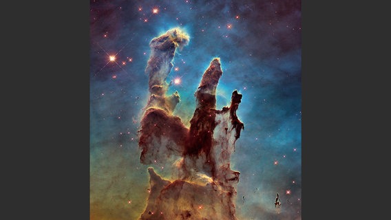 Der Nebel "Adlernebel M16" © NASA, ESA, and Hubble Heritage (STScI/AURA) 