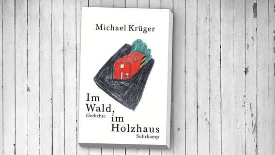Michael Krüger: "Im Wald, im Holzhaus" (Cover) © Suhrkamp 