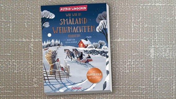Buchcover von "Wie wir in Småland Weihnachten feierten". Buchcover von "Wie wir in Småland Weihnachten feierten".