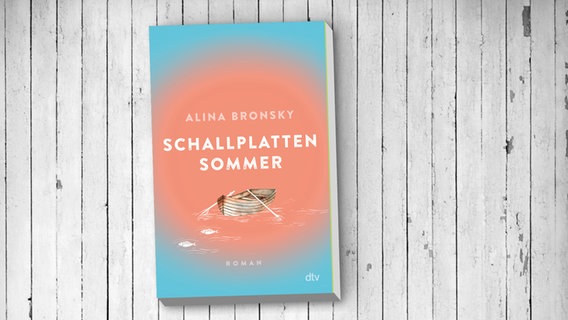 Cover des Buchs "Schallplattensommer" von Alina Bronsky © dtv 