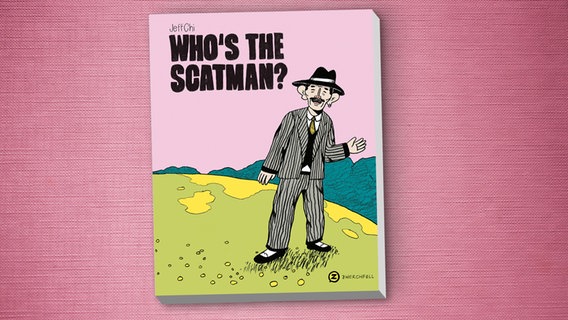 Cover der Graphic Novel "Who's the Scatman" von Jeff Chi © Zwerchfell Verlag 
