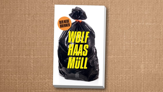 Cover von Wolf Haas' neuem Buch "Müll". © Hoffman und Campe 