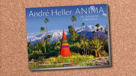 Buchcover: André Heller "Anima - Der Zaubergarten in Marrakesch" © Christian Brandstätter Verlag 