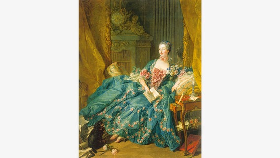 François Boucher: Porträt von Madame de Pompadour, 1756 © Alte Pinakothek, München / Hatje Cantz Verlag 