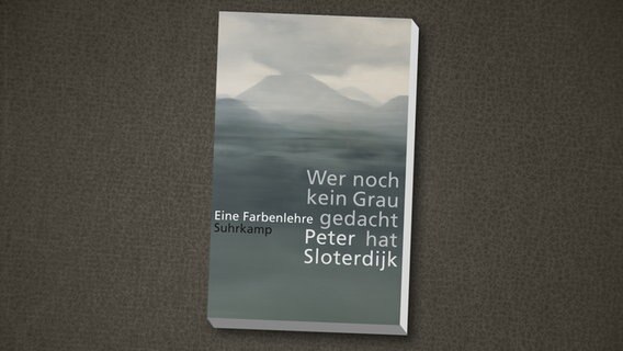 Cover des Sachbuchs von Peter Sloterdijk: "Wer noch kein Grau gedacht hat. Eine Farbenlehre" © Suhrkamp 