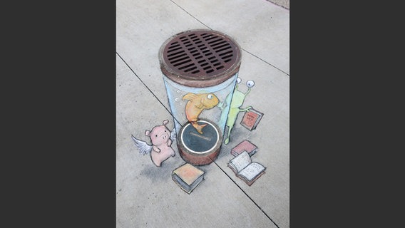 Abbildung aus dem Buch "Street Art" von David Zinn © David Zinn 