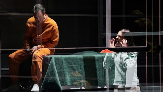 Szene aus der Opernfassung "Dead Man Walking" in Braunschweig © Thomas M. Jauk Foto: Thomas M. Jauk