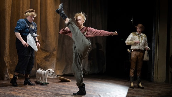Szene aus "Der Diener zweier Herren". © JR Berliner Ensemble 