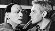 Gustaf Gründgens als Mephisto mit Will Quadflieg als Faust, 1957. © picture-alliance/dpa Foto: Herold