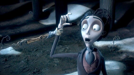 Szene aus Tim Burtons "Corpse Bride", den Animatonsmeisterwerk von xxx © Warner Bros/Courtesy Everett Collection 