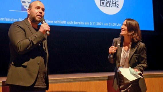 Regisseur Valdimar Jóhannsson aus Island bei den Nordischen Filmtagen Lübeck 2021 © NDR Foto: Patricia Batlle