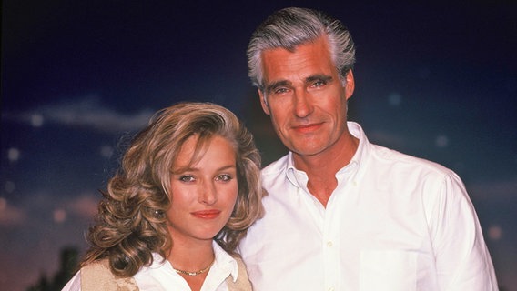 Sky du Mont und seine damalige Ehefrau Cosima von Borsody im Jahr 1996 © picture alliance 