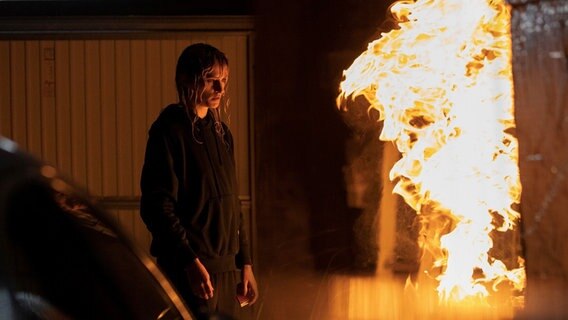Filmszene aus "Titane" © picture alliance/dpa/Koch Films | Carole Bethuel 