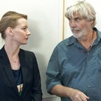 Sandra Hüller und Peter Simonischeck in einer Filmszene in aus "Toni Erdmann" von Maren Ade © Komplizen Film / NFP 