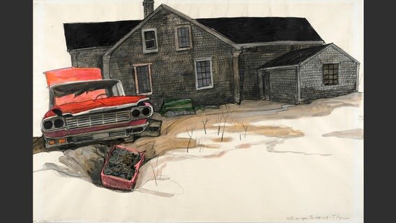 Tomi Ungerer: With no eyes to cry with © Diogenes Verlag AG, Zürich/Tomi Ungerer Estate 