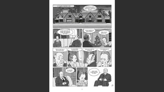 Comic-Seite aus "Der Mann aus London" © Splitter Verlag 