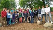 Schülerinnen und Schüler der IGS Gesamtschule Buchholz © NDR Foto: Jantje Fischhold