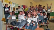 Schüler der Klasse 4b der Gerhart Hauptmann Schule in Kiel © NDR Foto: Jantje Fischhold