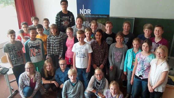 Klasse 6d, Gymnasium Heide-Ost © NDR Foto: Jantje Fischhold