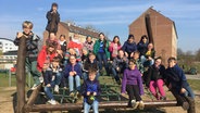 Klasse 4 der Grundschule Regenbogen Mirow © NDR Foto: Janine Lüttmann