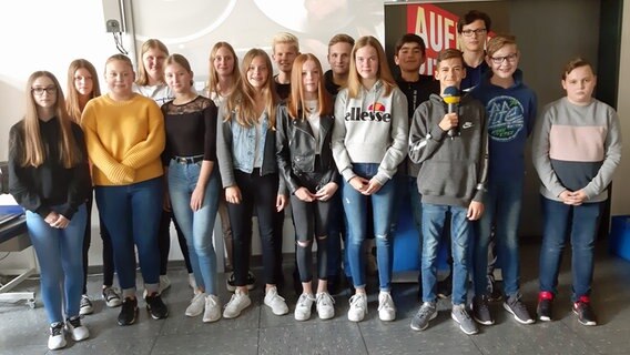 Oberschule Pingel Anton, Cloppenburg. Klasse 9 RB © NDR Foto: Eva Solloch