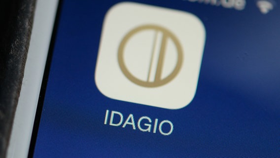 Das Icon des Streamingdienstes Idagio © dpa 