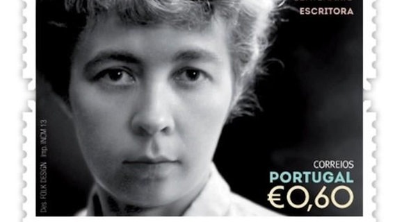 Eine Briefmarke zeigt das Gesicht von Ilse Losa © gemeinfrei 