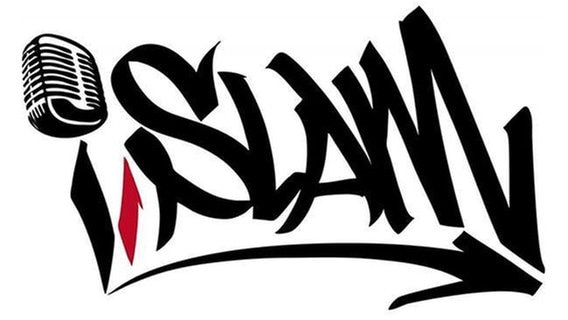 Logo der Poetry-Slam-Gruppe "i,Slam" aus Berlin © i,Slam 