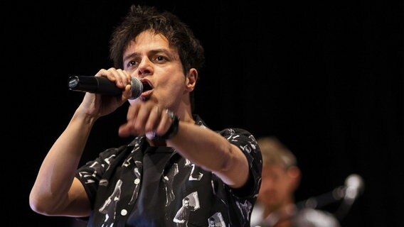 Jamie Cullum auf der Bühne im Konzerthaus © picture alliance / FLORIAN WIESER / APA / picturedesk.com | FLORIAN WIESER Foto: FLORIAN WIESER