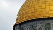 Die Kuppel des Felsendoms in Jerusalem © NDR 