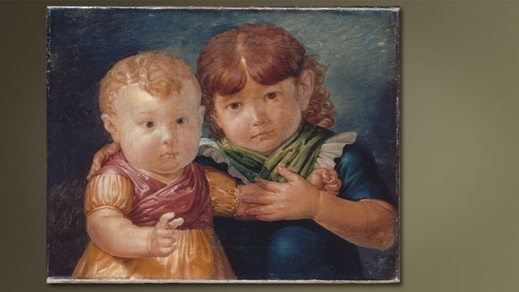 Bildnis der Kinder des Künstlers, Otto Sigismund und Maria Dorothea, 1808/09. © picture-alliance/akg-images 