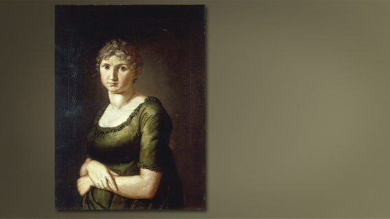 Bildnis Pauline im grünen Kleid, 1804 © picture alliance/akg-images 