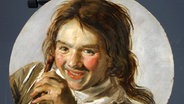 Gemälde eines Knaben mit Flöte in der Hand, der lacht © Staatliches Museum Schwerin 