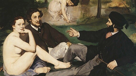 Edouard Manet, Dejeuner sur l'herbe/1863 © akg-images 