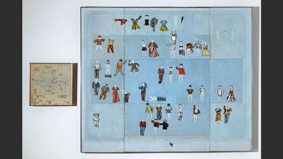 Werkansicht: Öyvind Fahlström, The Planetarium, 1963, Verschiedene Materialien: Malerei auf Leinwand, Metall, 94 Magnetelemente, gemalt auf ausgeschnittener Vinylfolie, Tusche und Tempera auf Papier, auf Holz aufgezogen, 94 Elemente in Tusche auf Papier, auf Magnete geklebt, Donation de M. Daniel Cordier en 1976, Centre Pompidou, Paris, Musée national d art moderne / Centre de création industrielle; © Sharon AveryFahlström / VG Bild-Kunst, Bonn 2022, Courtesy Aurel Scheibler, Berlin, Foto: bpk / CNAC-MNAM / Philippe Migeat Werkansicht: Öyvind Fahlström, The Planetarium, 1963, Verschiedene Materialien: Malerei auf Leinwand, Metall, 94 Magnetelemente, gemalt auf ausgeschnittener Vinylfolie, Tusche und Tempera auf Papier, auf Holz aufgezogen, 94 Elemente in Tusche auf Papier, auf Magnete geklebt, Donation de M. Daniel Cordier en 1976, Centre Pompidou, Paris, Musée national d art moderne / Centre de création industrielle; © Sharon AveryFahlström / VG Bild-Kunst, Bonn 2022, Courtesy Aurel Scheibler, Berlin, Foto: bpk / CNAC-MNAM / Philippe Migeat © Sharon AveryFahlström / VG Bild-Kunst, Bonn 2022, Courtesy Aurel Scheibler, Berlin, Foto: bpk / CNAC-MNAM / Philippe Migeat Foto: Foto: bpk / CNAC-MNAM / Philippe Migeat